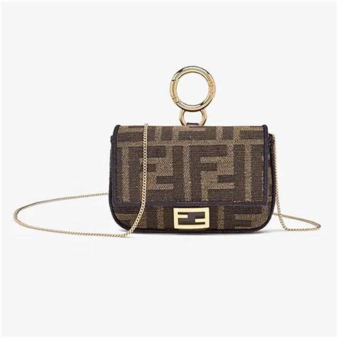 fendi nano baguette charm pouch|Fendi nano bag.